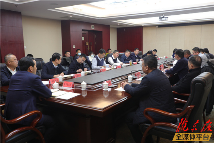 慶陽市政府與上海開南投資控股集團有限公司舉行座談
