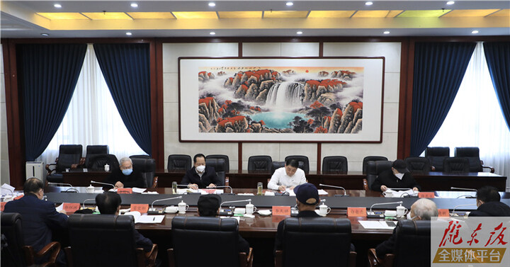 慶陽市政府征求老干部代表對《政府工作報告（征求意見稿）》的意見建議